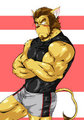 Hunky Lion by Funeralpaws