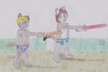 Sword Training in Undies by AaronCEcton