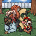 Backyard Family Photo