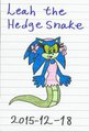 Leah the Hedgesnake