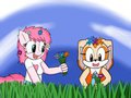 Picking Flowers by FoxKai