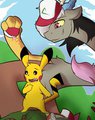 Pikachu Transformation Peril by ConmanWolf