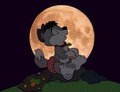 Howling to the moon