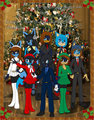 Retrato real navideño by IvanthePsyhog