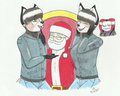 Meeting with Santa Claus. by Nickmaldor