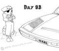 Daily Sketch 93 - Scars