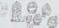 some pencil izzy sketches