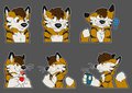 Kiddy Telegram Stickers [art by SilverZar]