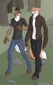 My Friend and I by bhscorch1313