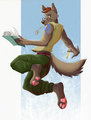 Stand BACK! Im about to do...ART! by Colfax
