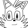 Invert Profile Card Line Art