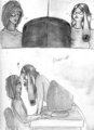 Adventures of Emo Bunny part 3-Cyber Kisses by spacepanther