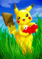 Wild PIKACHU appeared !　 by DONBURI
