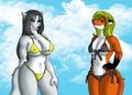 Beach Babes::. Nikita and Kya