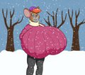 Mouse in Winter