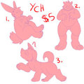 CUTE BADGE YCH'S DONE IN STREAM RIGHT NOW!!!!