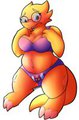 Alphys blush