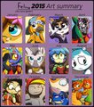 2015 Summary of art by Felino