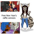 30 watch/new year raffle winners.