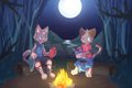 Camping by Nobusuke