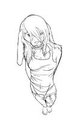 Brus - Single Character - Lineart - Badge by AmbiguousAnarchist