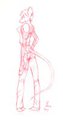 Sonya da rat - Sketch commission by AmbiguousAnarchist