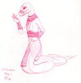 Not Panama - Egyptian Naga Study - Commission