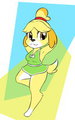 [Practice] Isabelle swimsuit