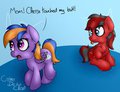 Silly Filly~ by cremedelaclop