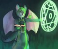 Green Glow by astrofizz by EricTheMoogle