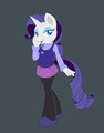MLP anthro design: Rarity