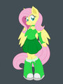 MLP anthro design: Fluttershy