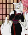 random kitsune oc ayane the kitsune anthro form