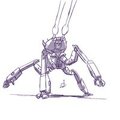 Doodle: Tarantula BattleMech
