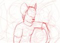 Scribbly mouse