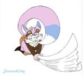 Giant Paper fan o' DOOM by SenoraKitty