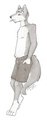 Greyscale Wolf