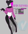 Deven the Panda Reference Sheet by Daenordus