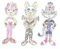 Sonic Girls' Rider Outfits