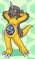 Showing off the reptile body by Kampro