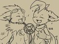 Watt and Leavy sings happily