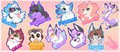 [G] Ikkicon Badges 2015 by PinkGatorPress