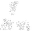 Mario & Sonic Allstars by TheMN
