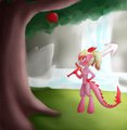 Niar and apple