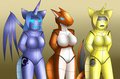 The Robotic Trio by DreamSearcher