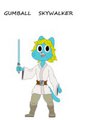 gumball skywalker  by weirdoxs