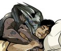 Garrus/Femshep by squarerootofdestiny