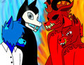 Sano, Kaito, and their secondary forms