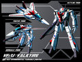 VF-1J Valkyrie (Hikaru Ichijou custom) profile