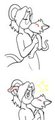 Kitten Kisses by Kecomaster